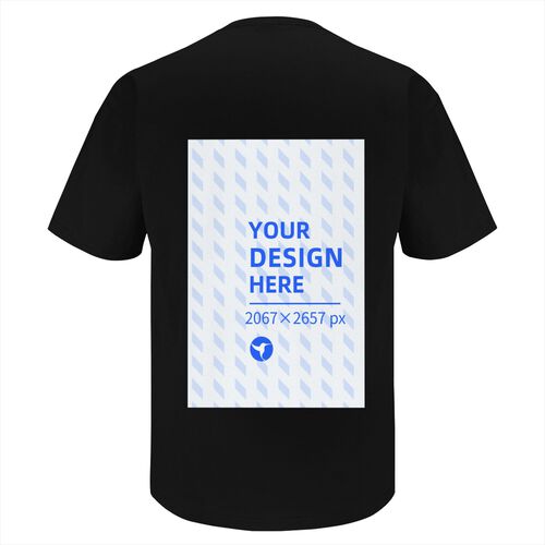 Custom Men's Personality Black T-Shirt Team Name Bank Name And Number